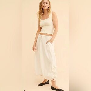 Free People Picture Perfect Parachute Skirt